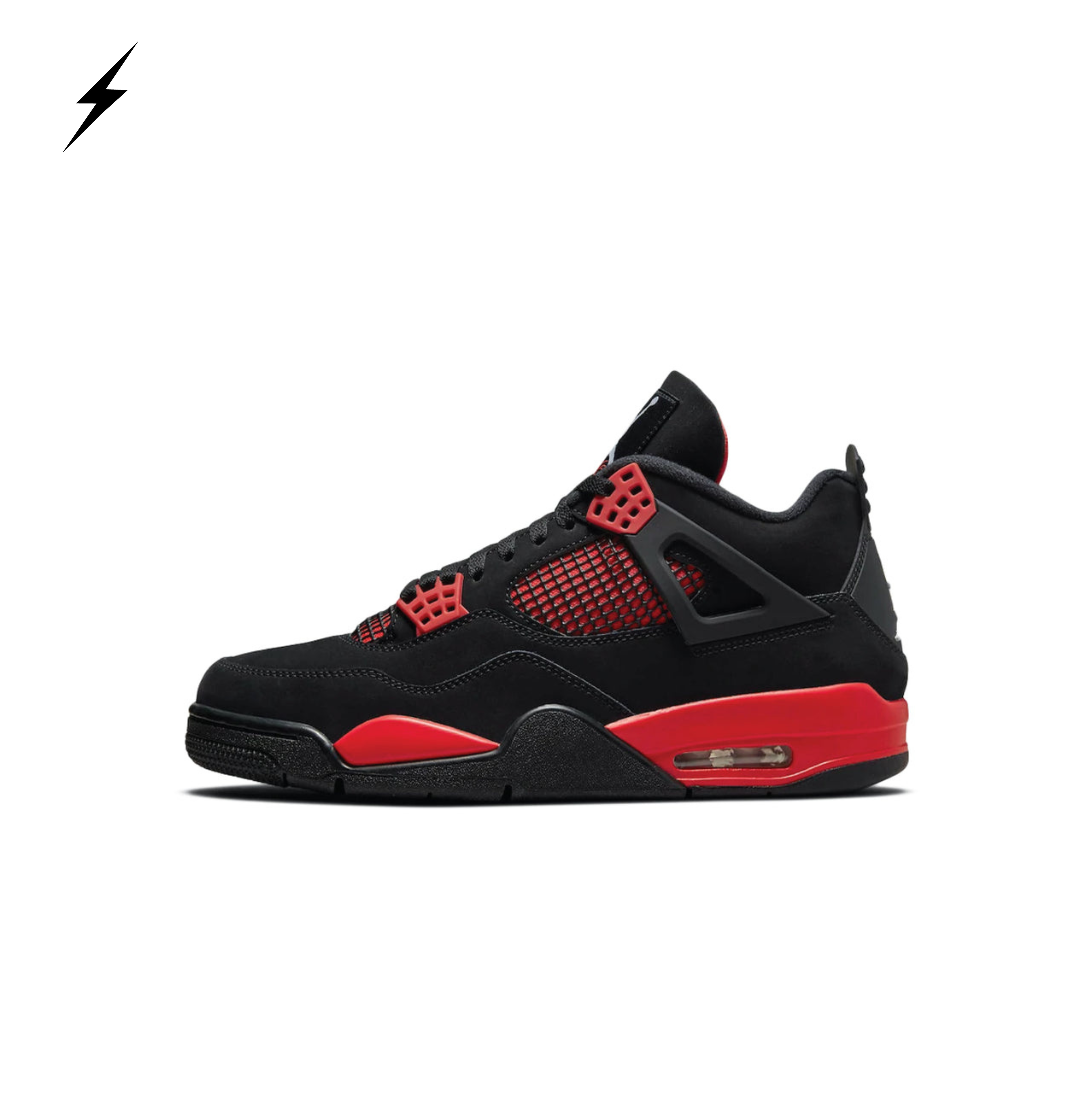 Jordan 4 Retro "Red Thunder" (Semi UA)