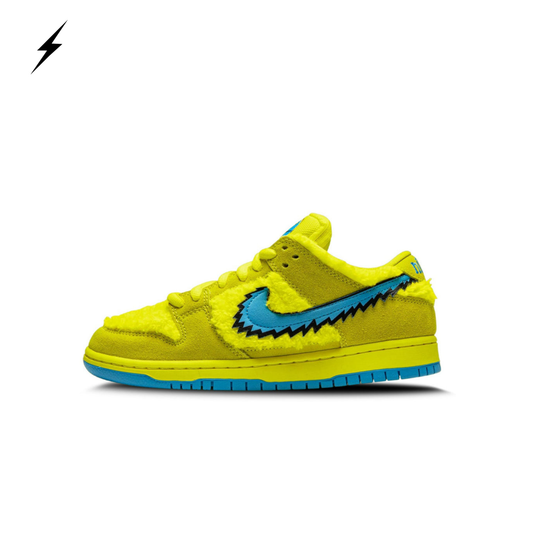 Nike Sb Dunk Low 'Grateful Dead Bears Opti Yellow' (Semi UA)