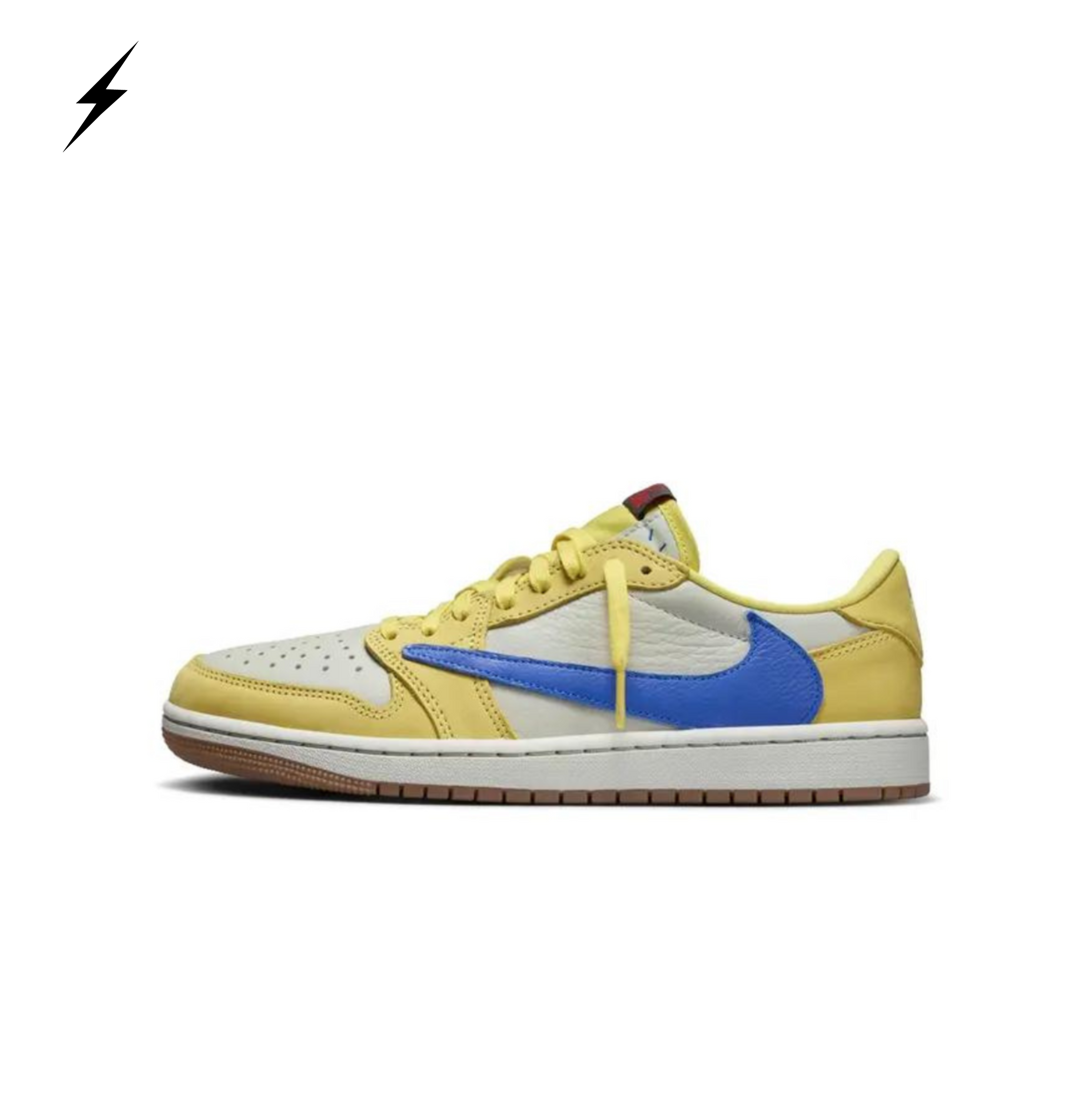 Jordan 1 Retro Low  SP Travis Scott 'Canary' (Semi UA)